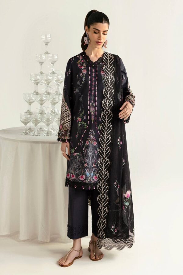 Qprints By Qalamkar Unstitched 3 Piece Printed Lawn Collection-PQ-03-A-Rida