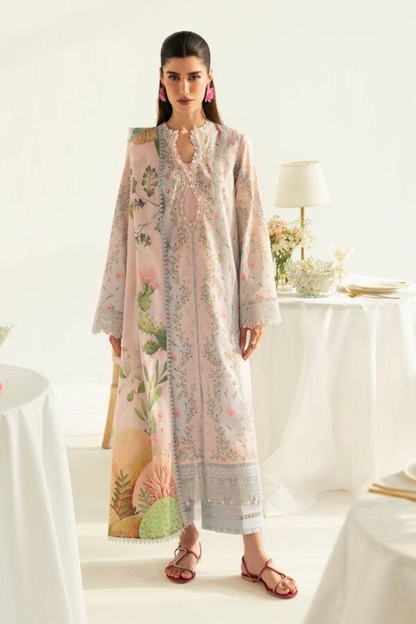 Qprints By Qalamkar Unstitched 3 Piece Printed Lawn Collection-PQ-07-B-Jane