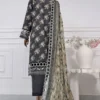 Signature By Sada Bahar Stitched 3 Piece Festive Emb Lawn Collection'2025- - Image 2