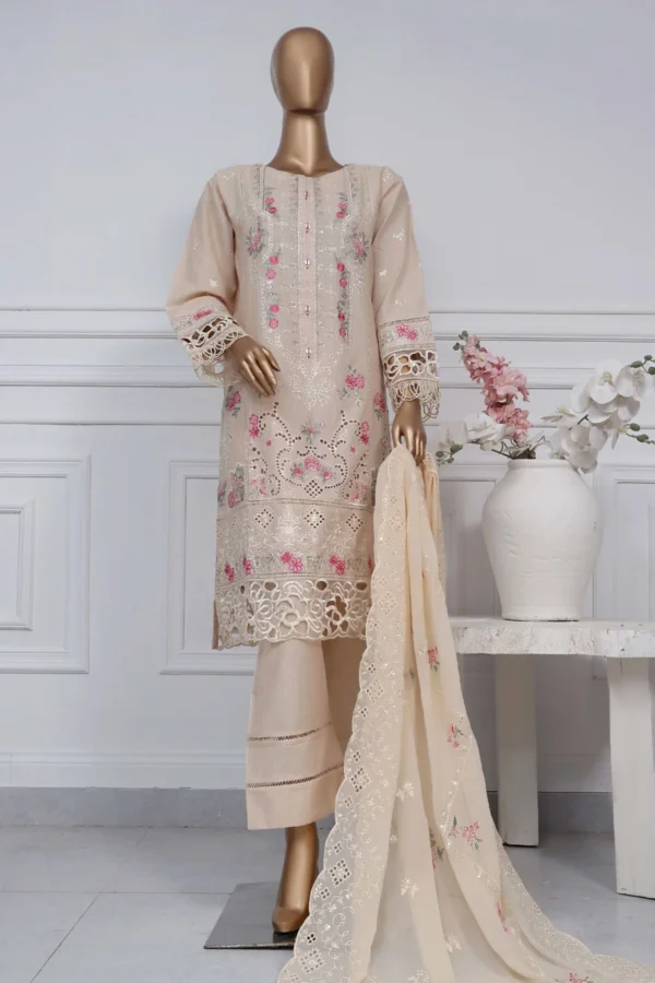 Sada bahar Stitched 3 Piece Luxury Emb Spring Vol-02 Collection