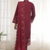 Sada Bahar Stitched 3 Piece Luxury Emb Spring Vol-03 Collection-LEL3-MK-37-Falsa - Image 2